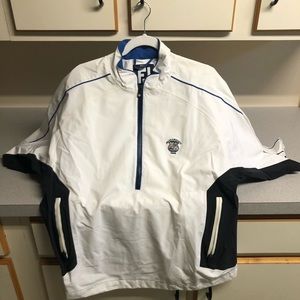 FootJoy DryJoy Short-Sleeve Quarter-Zip